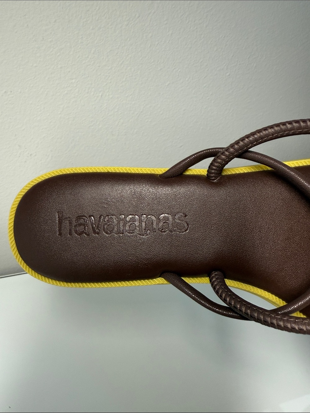 Havaianas Una Manga Barely There Sandals -Size 7 / EU38 - Picture 3 of 4